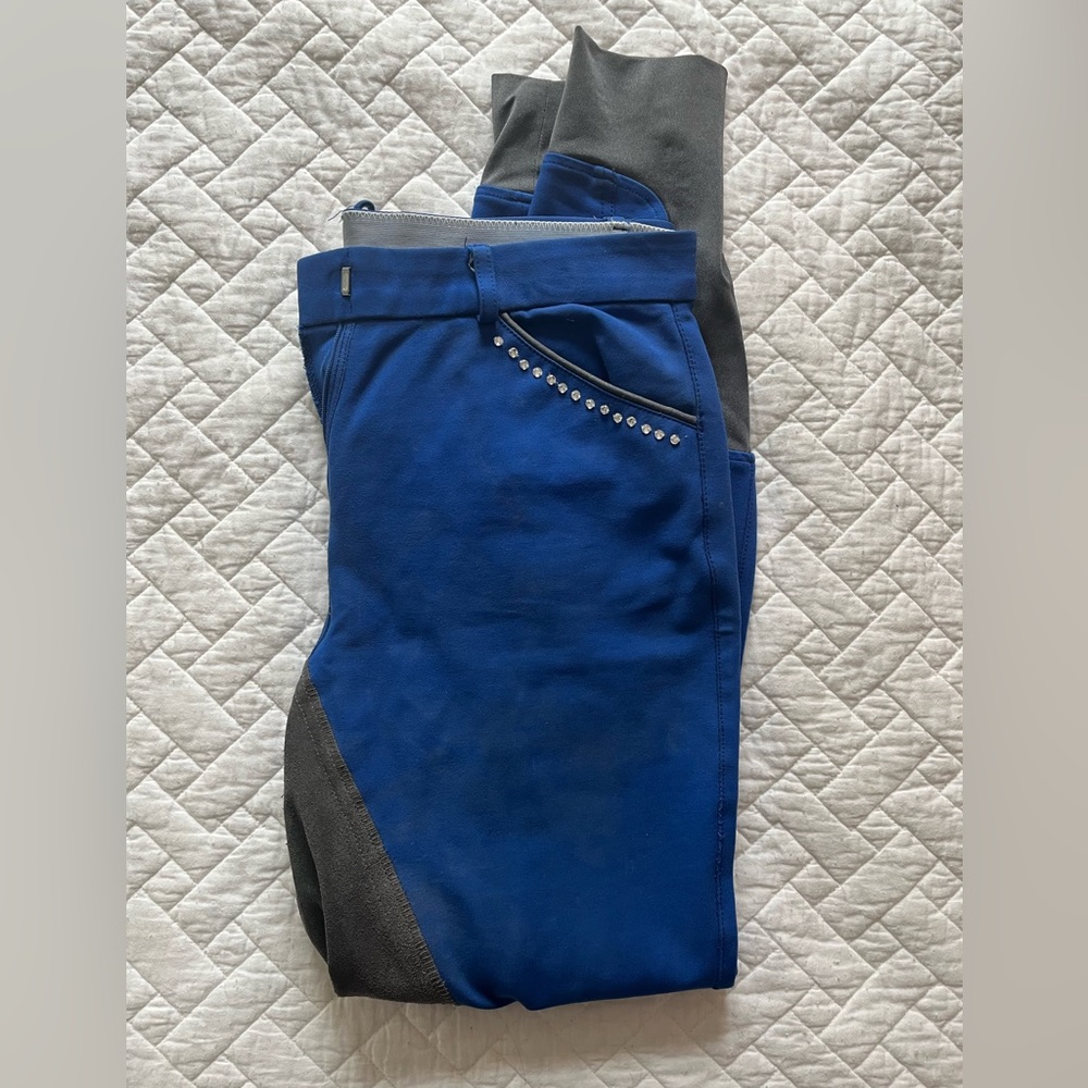 Annie’s Equestrian Royal Blue Bling Full Seats 30